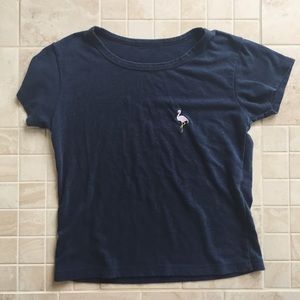 Flamingo Brandy Melville Shirt