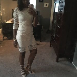 Off white Julian Jordan dress