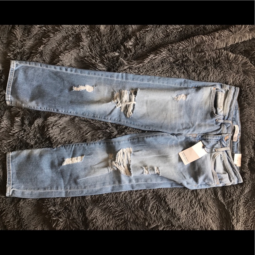 NWT Zara Z1975 Relaxed Jeans