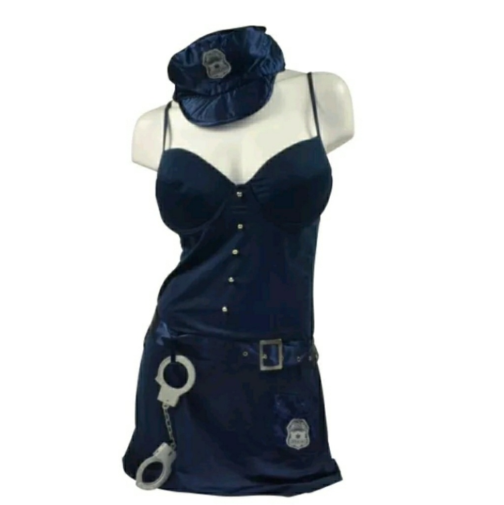Women's Halloween Costume Sexy Police Officer