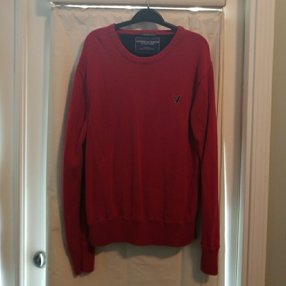 Red American Eagle Outfitters sweater