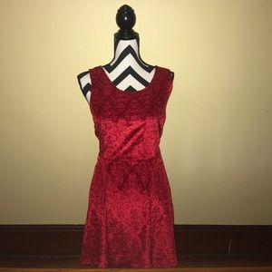 Red dress