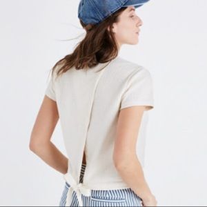 Madewell Verse Tie Back Top