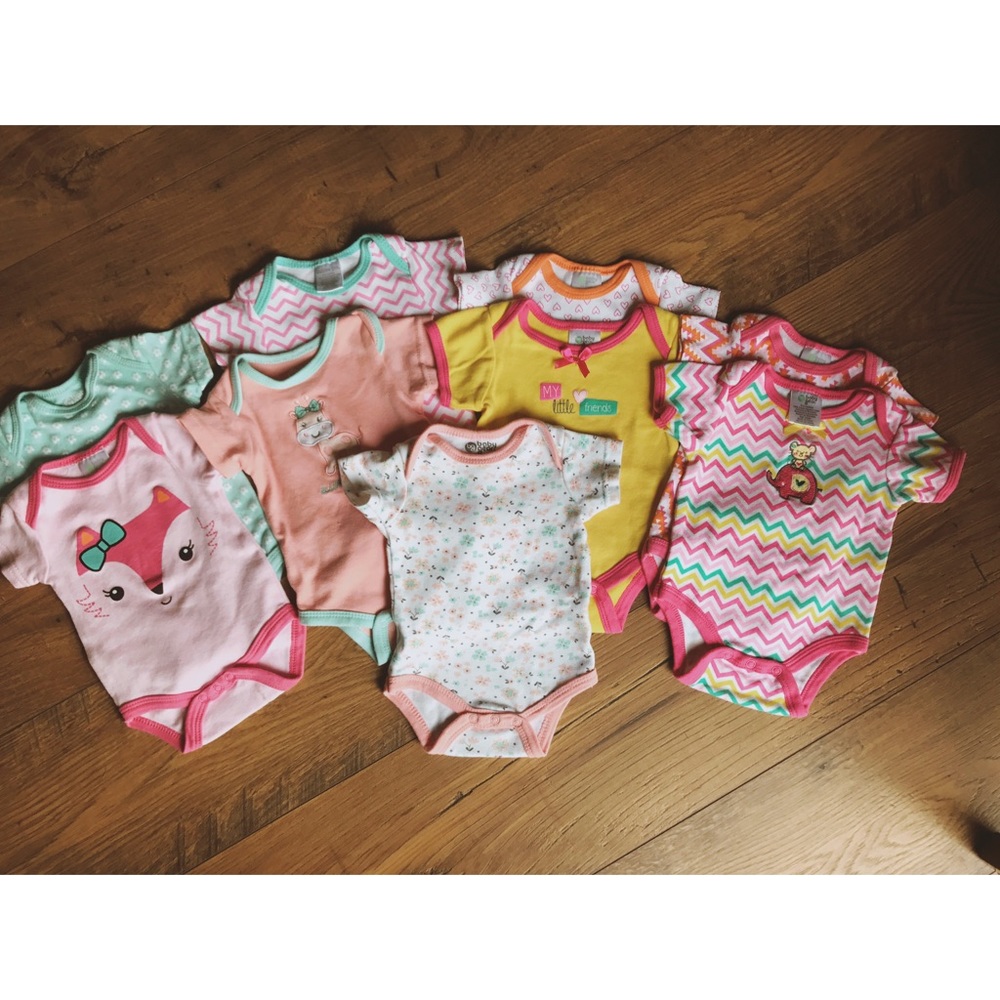 Baby Girl Onesie Bundle 🦊💗
