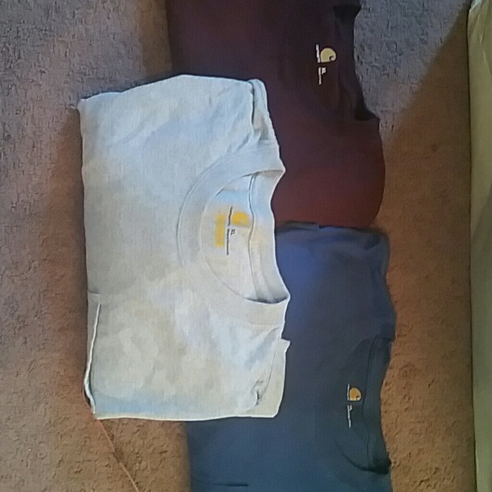 Bulk sale (3)Carthart long sleeve shirts