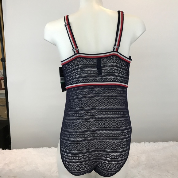 Tommy Hilfiger Allover Lace Bodysuit - Picture 4 of 5