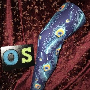 One Size Peacock Leggings