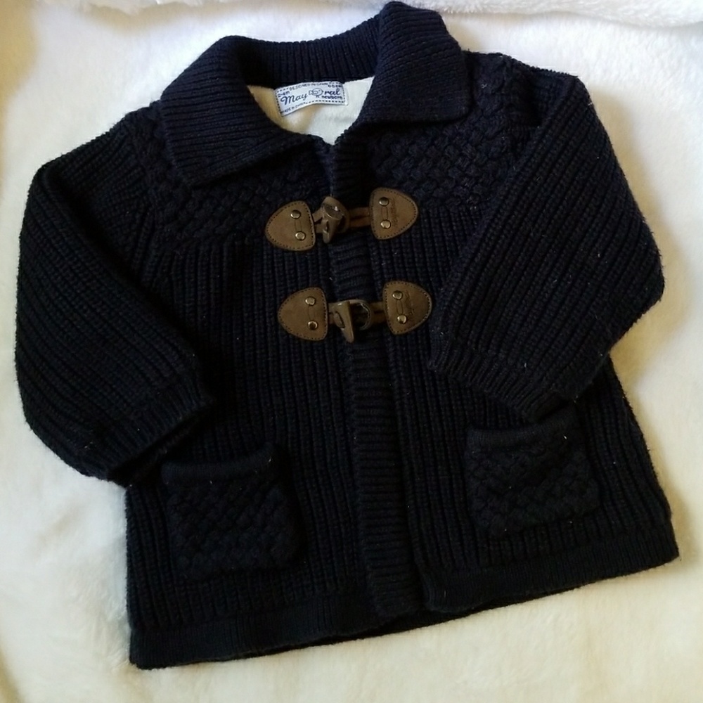 Mayoral navy blue coat