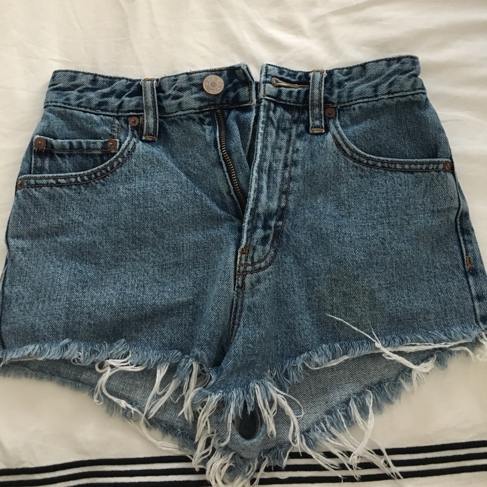 BDG jean shorts high-waisted cut-off