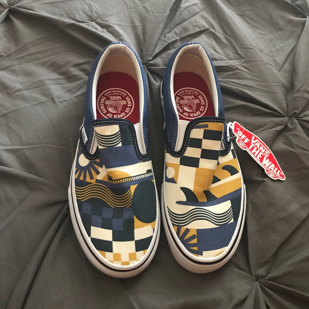 Vans exclusive US open classic slip-on