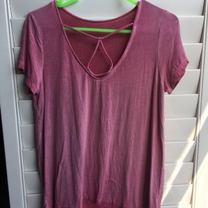 NEW American Eagle Medium Pink Shirt