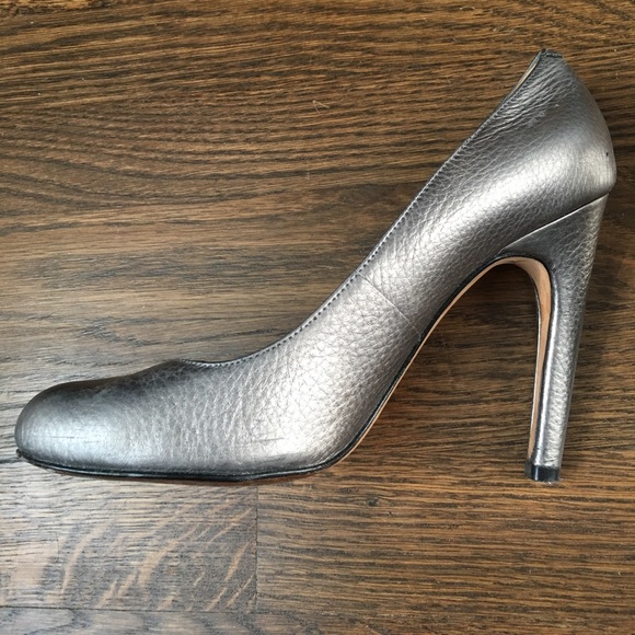 Silver Michael Kors Heels - Picture 2 of 5