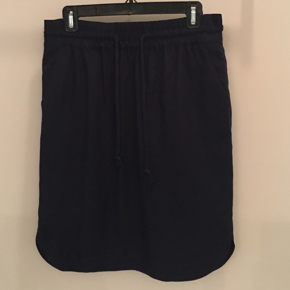 Navy Blue Skirt