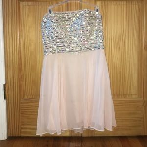 Light Pink and Sparkling Dress