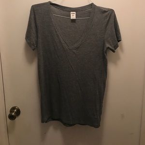 Grey Victoria secret pink v neck