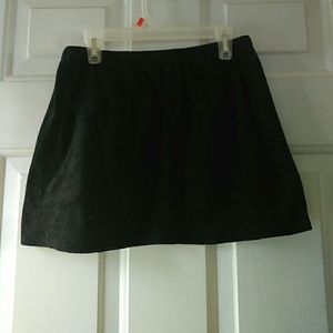 🆕NWOT!Black Elastic Waist Mini Beach Towel Skirt