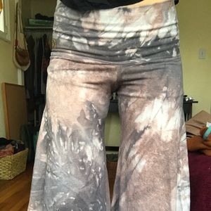 OOAK Garnet SinewMoon Hemp cropped gauchos