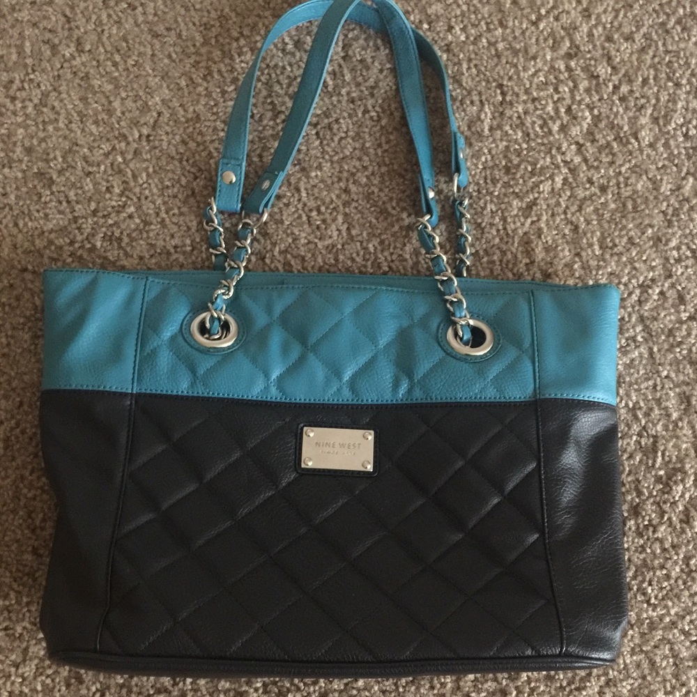 Gently used! Nine West colorblock handbag