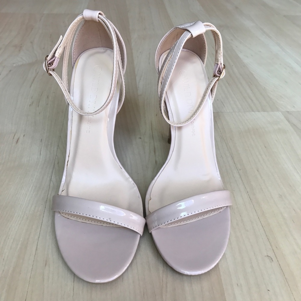 Nude Strap Heels