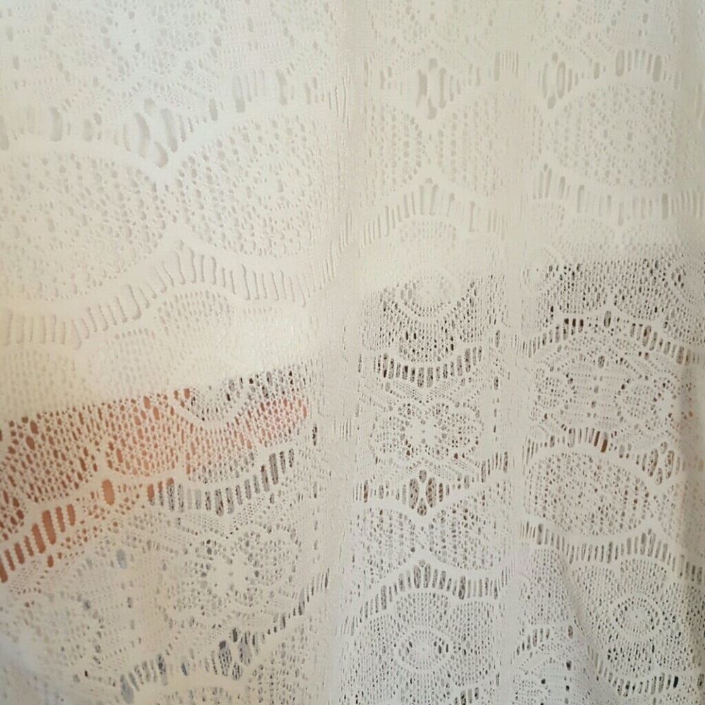 White Lace Dress - Picture 3 of 4