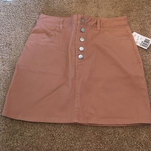 Mauve Jean skirt size S F21 *New with tags*