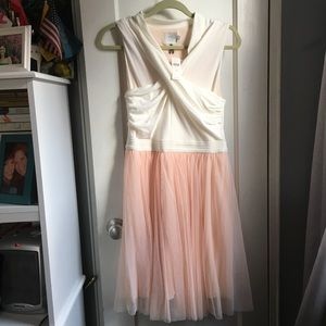 Drape front Anthropologie pixie ballet dress