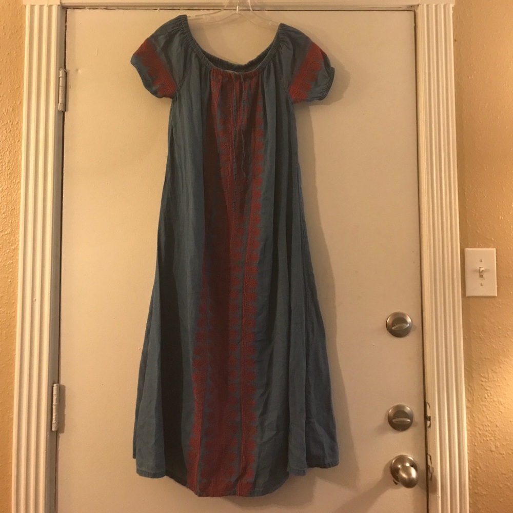 Madewell Embroidered Dress