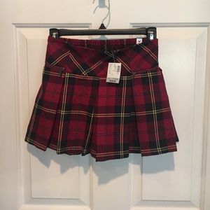 Justice girls skort size 10 new