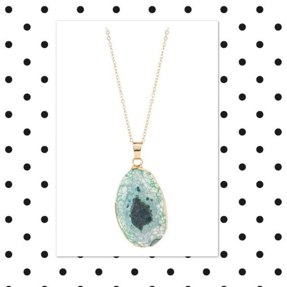 Stone Pendant Necklace