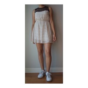 WORN ONCE FOREVER 21 DRESS WITH MESH  S