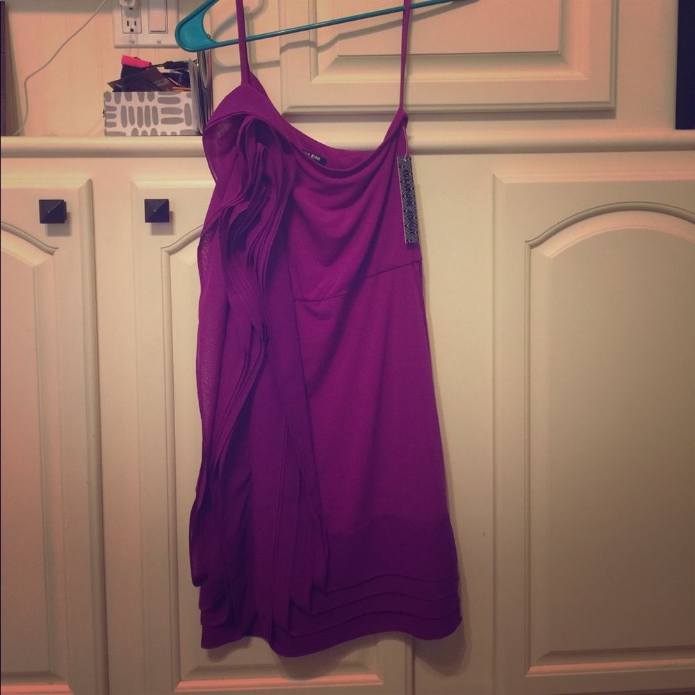 Gianni Bini Peacock dress NWT