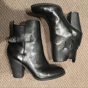 Black Heeled Booties
