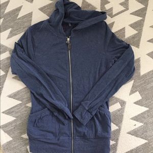 Navy Zella Hooded sweatshirt