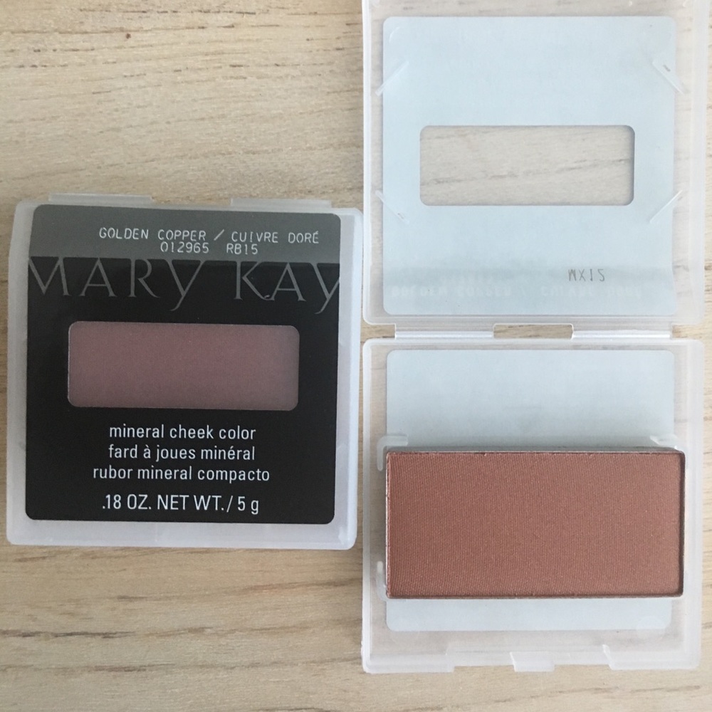 NIB Mary Kay Golden Copper Mineral Cheek Color