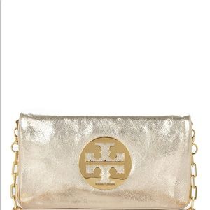 Tory Burch Reva metallic bag