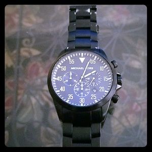 Michael kors black evening watch