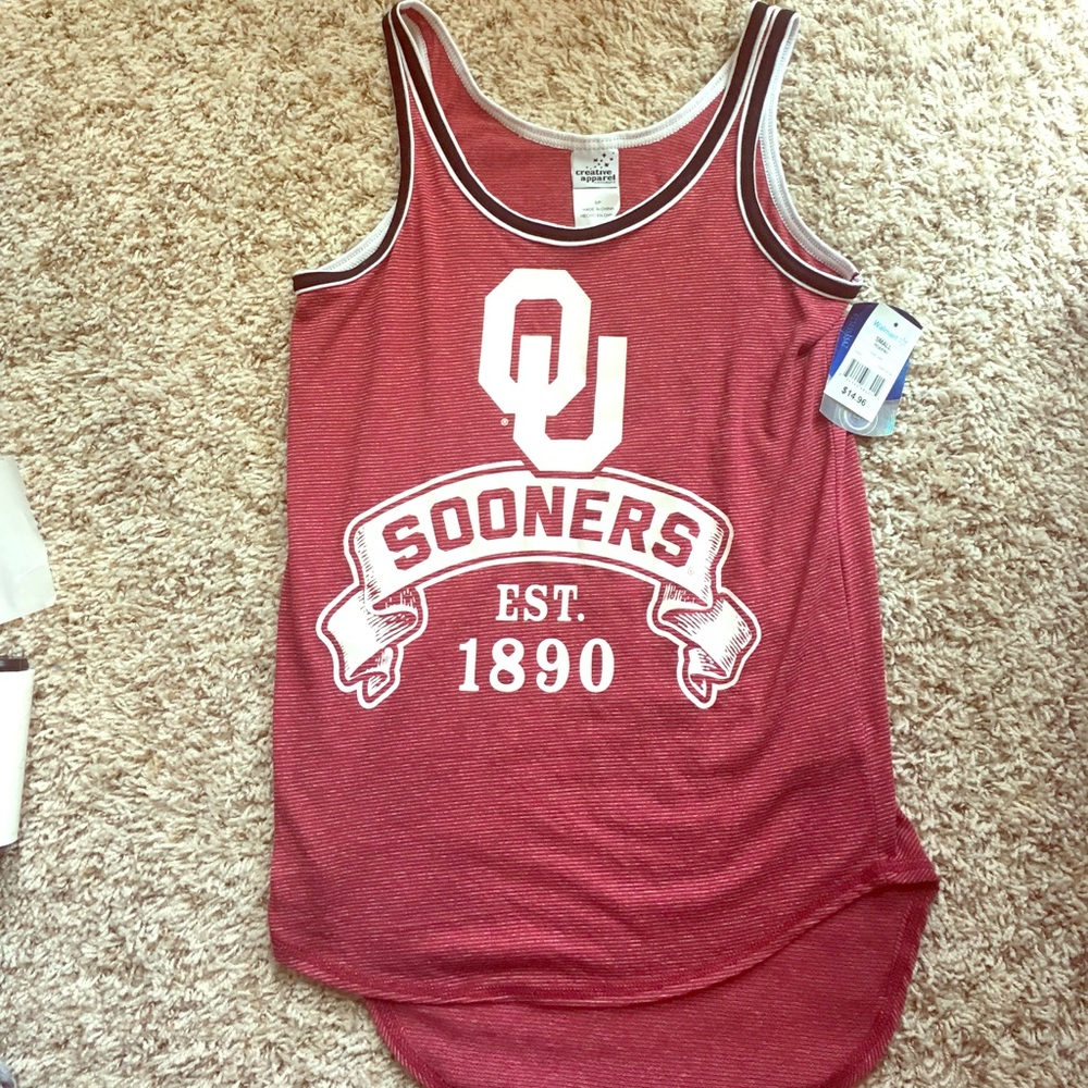OU University of Oklahoma Women's Tank Small