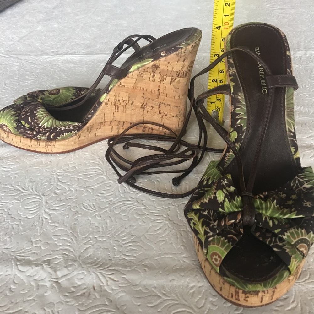 Banana Republic Cork Wedges