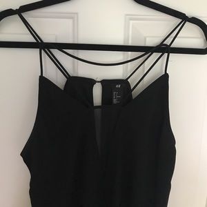H&M Geometric Strappy Midi Dress