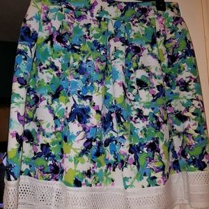 Floral skirt