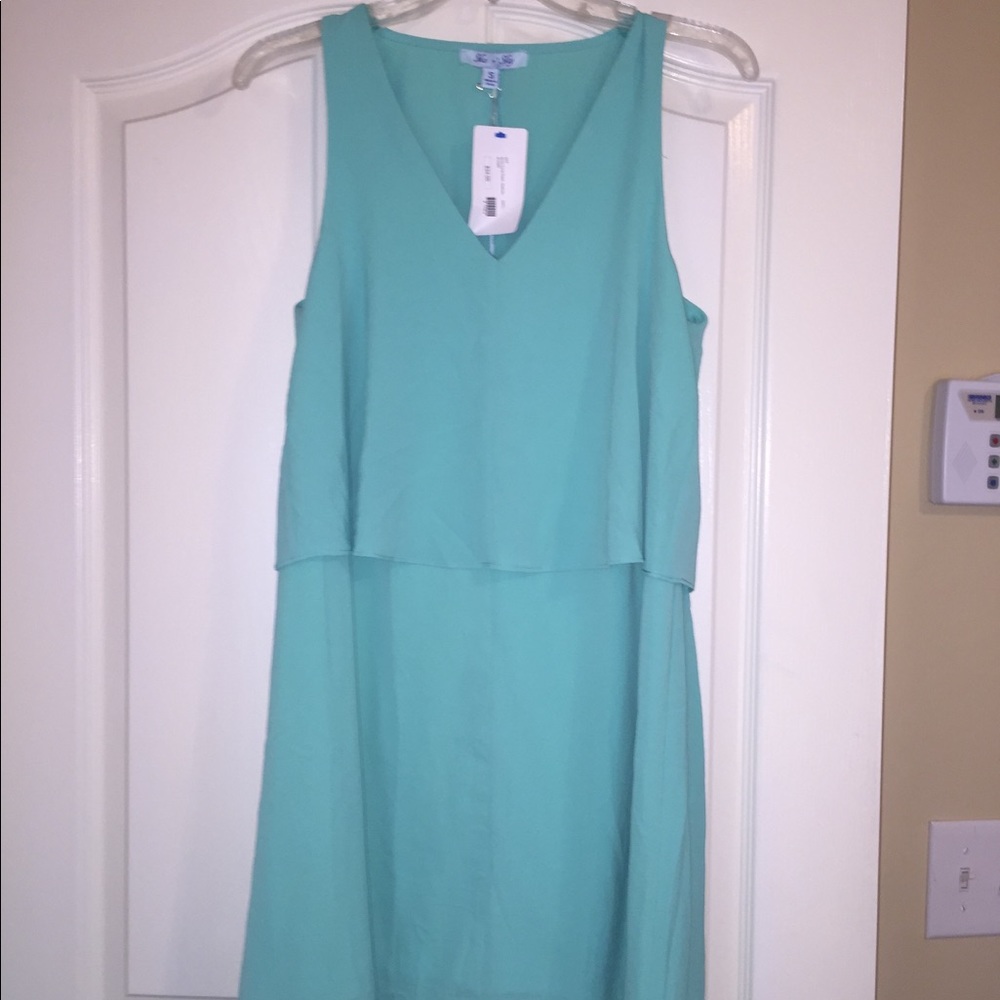 Teal dress