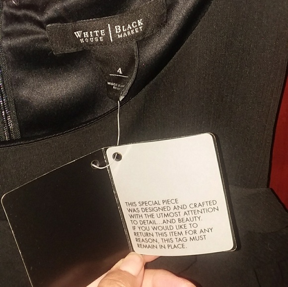 WHBM LITTLE BLACK DRESS - Picture 3 of 4