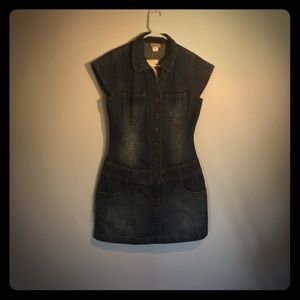 Short Denim Dress