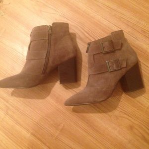 Suede Booties