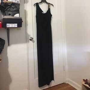 Calvin Klein full length dress.