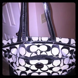 Coach diaper bag
