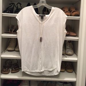 White House Black Market jet setter top