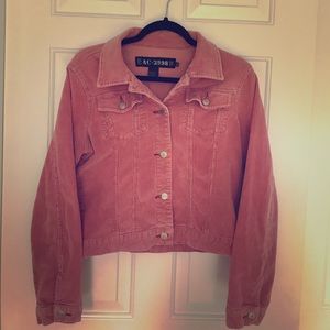 90s Vintage Pink Denim Jacket