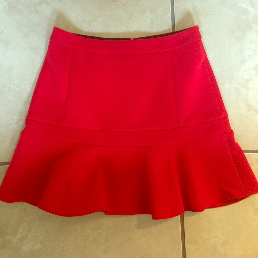 Express Red Skirt