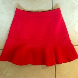 Express Red Skirt
